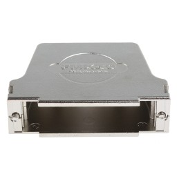 1 pcs - FCT from Molex FMK Series Die Cast Zinc D Sub Backshell, 50 Way, Strain Relief