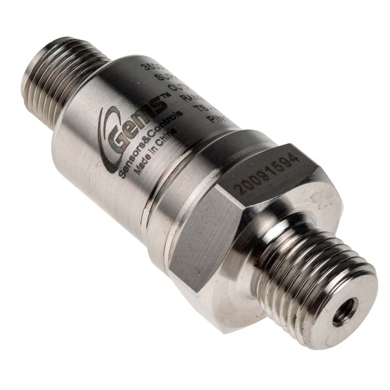 1 pcs - Gems Sensors Pressure Sensor, 4bar Max, Current Output, Relative Reading