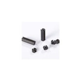 10 pcs : ELM 4-1.000 - LED Mounting Hardware LED Mount Self Ret 3mm Black 1 inch