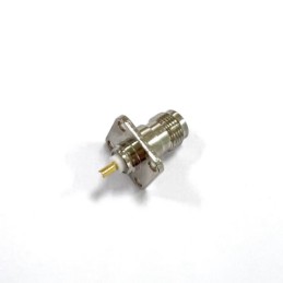 1 pcs - RS PRO, jack Panel Mount TNC Connector, 50Ω, Solder Termination, Straight Body