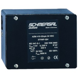 1 pcs - Schmersal AZM 415 Series Solenoid Interlock Switch, Power to Unlock, 110V ac