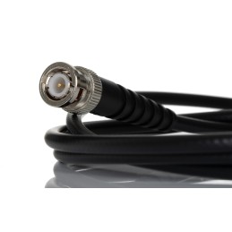 1 pcs - RS PRO Male BNC to Male BNC Coaxial Cable, 2m, RG58 Coaxial, Terminated