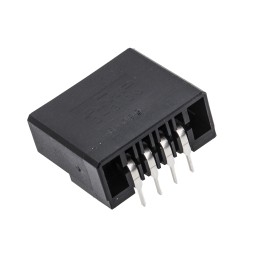 1 pcs - TE Connectivity Dynamic 3000 Series Right Angle Through Hole PCB Header, 4 Contact(s), 3.81mm Pitch, 1 Row(s), Shrouded