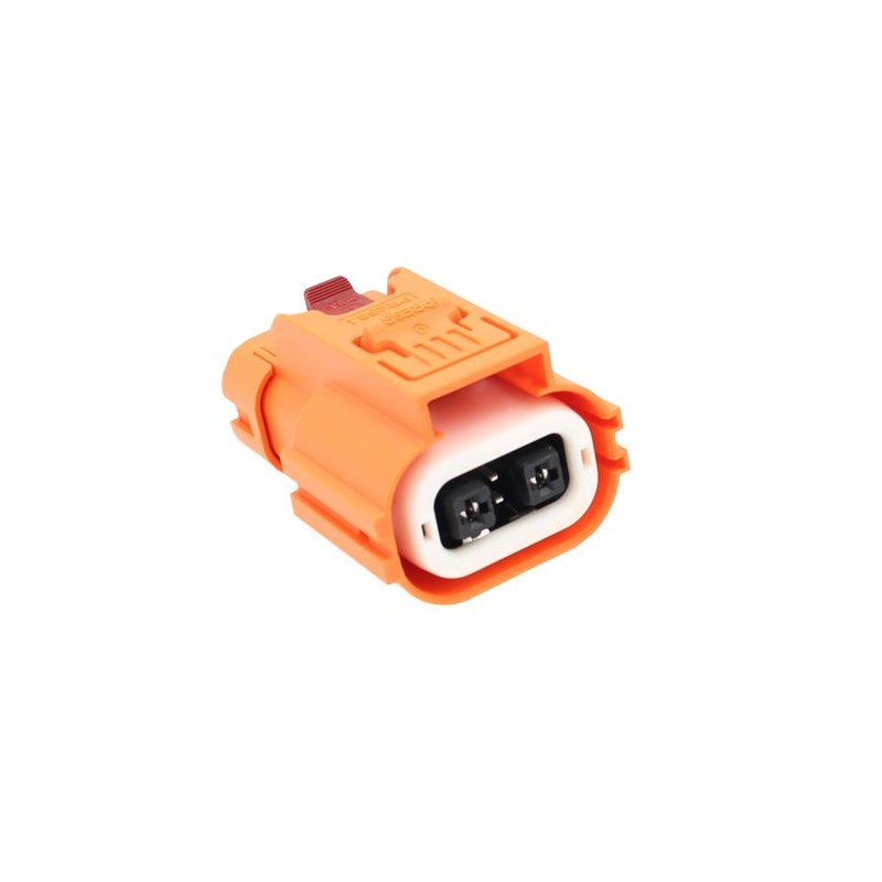 1 pcs - Amphenol Industrial, HVSL282 PowerLok Receptacle with HVIL EV Connector
