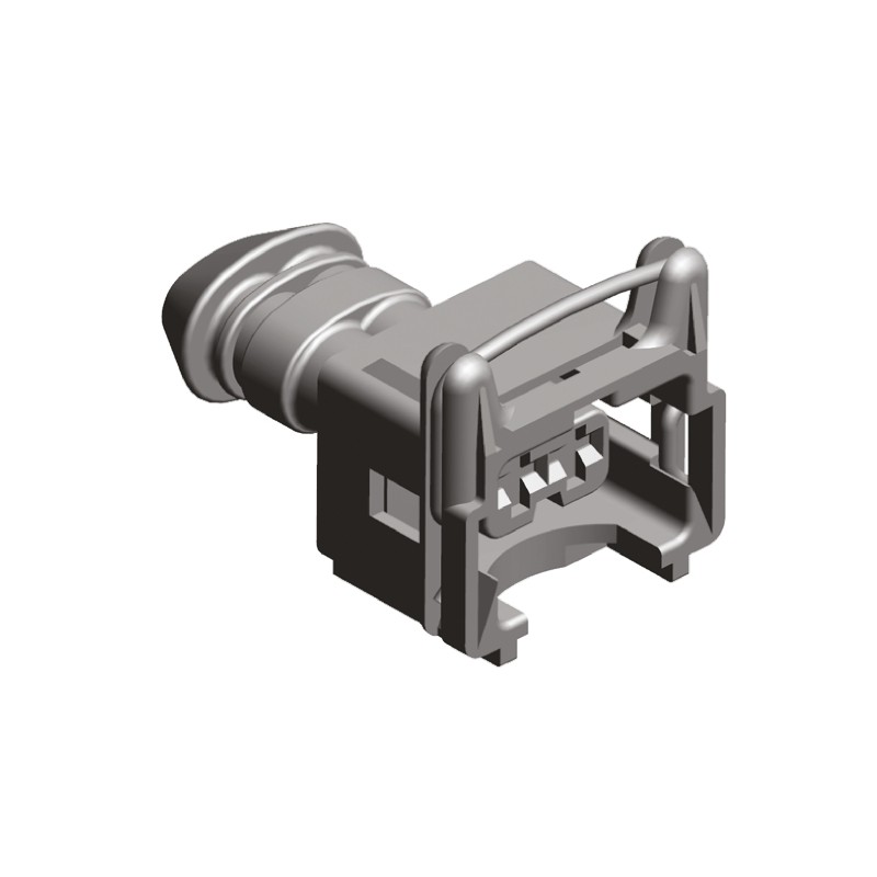 1 pcs - TE Connectivity, Junior Timer Automotive Connector Socket 2 Way