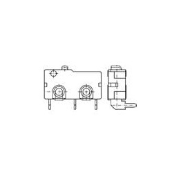 10 pcs : ZM10E50A01 - Basic / Snap Action Switches BASIC SW SPDT 0.1 A 125VAC PIN PLGR ACTR