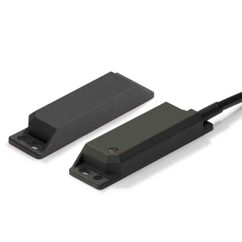 1 pcs - Omron F3S-TGR Series Magnetic Non-Contact Safety Switch, 24V dc, Plastic Housing, NO/2NC, M12