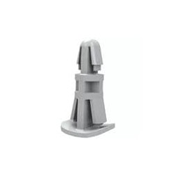 10 pcs : RLCBSA-10-01 - Standoffs & Spacers CB Spt,Reverse Mnt,Natural,10MM Spc, CB Spt,Reverse Mnt,Natural,1K/Bag