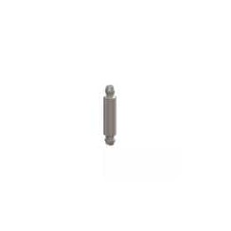 10 pcs : MSPM-16-01 - Standoffs & Spacers CB Spt,Mini,Natural,1 in Spc, CB Support,Mini,Natural