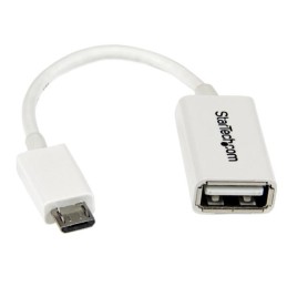 1 pcs - StarTech.com USB 2.0 Cable, Male Micro USB B to Female USB A Cable, 130mm