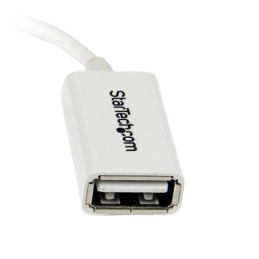 1 pcs - StarTech.com USB 2.0 Cable, Male Micro USB B to Female USB A Cable, 130mm