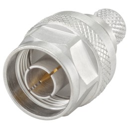 1 pcs - Rosenberger, Plug Cable Mount N Connector, 50Ω, Crimp Termination, Straight Body