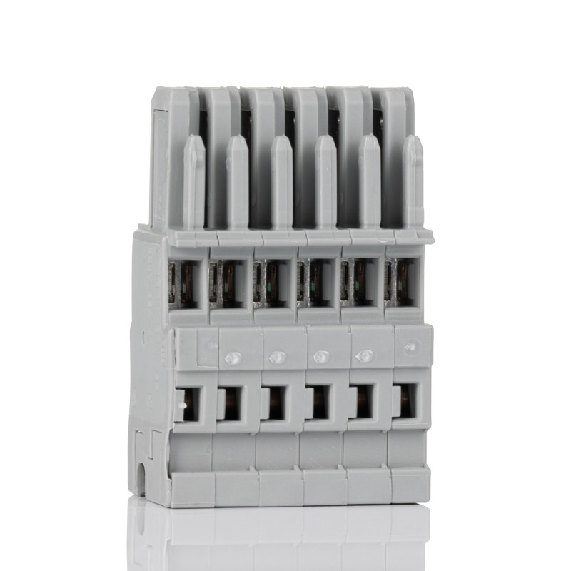 1 pcs - Wago 769 Series Female Plug, 6 Pole for Use with X-COM System 769 Series