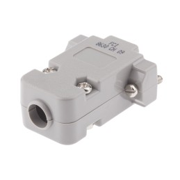 1 pcs - Amphenol ICC 8630CH Series Thermoplastic D Sub Backshell, 9 Way