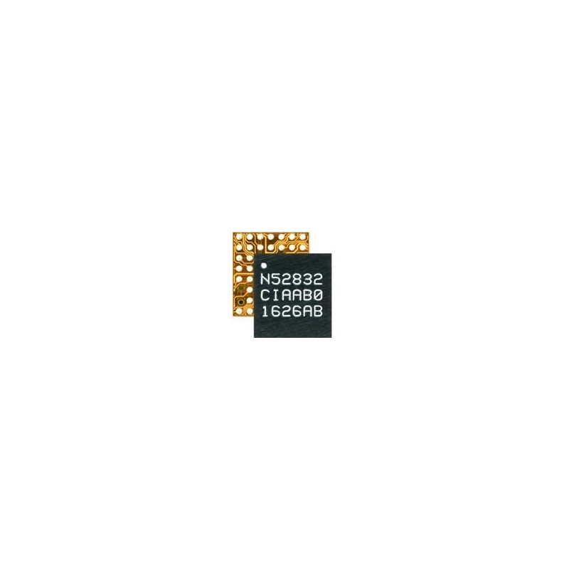 10 pcs : nRF52832-CIAA-G-R7 - RF System on a Chip - SoC Versatile Bluetooth 5.3 SoC supporting Bluetooth Low Energy, Bluetooth m