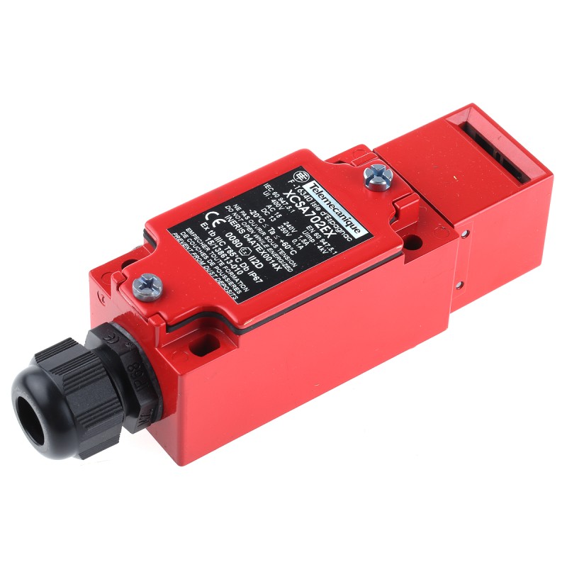 1 pcs - Telemecanique Sensors ATEX XCSA Safety Interlock Switch, 2NC/1NO, Keyed, Zinc Alloy