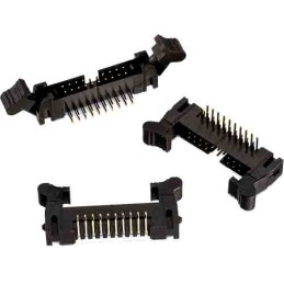 1 pcs - Wurth Elektronik WR-BHD Series Right Angle PCB Header, 44 Contact(s), 2.0mm Pitch, 2 Row(s)