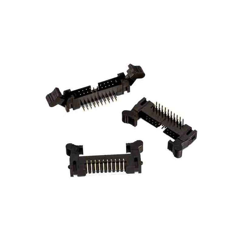 1 pcs - Wurth Elektronik WR-BHD Series Right Angle PCB Header, 44 Contact(s), 2.0mm Pitch, 2 Row(s)