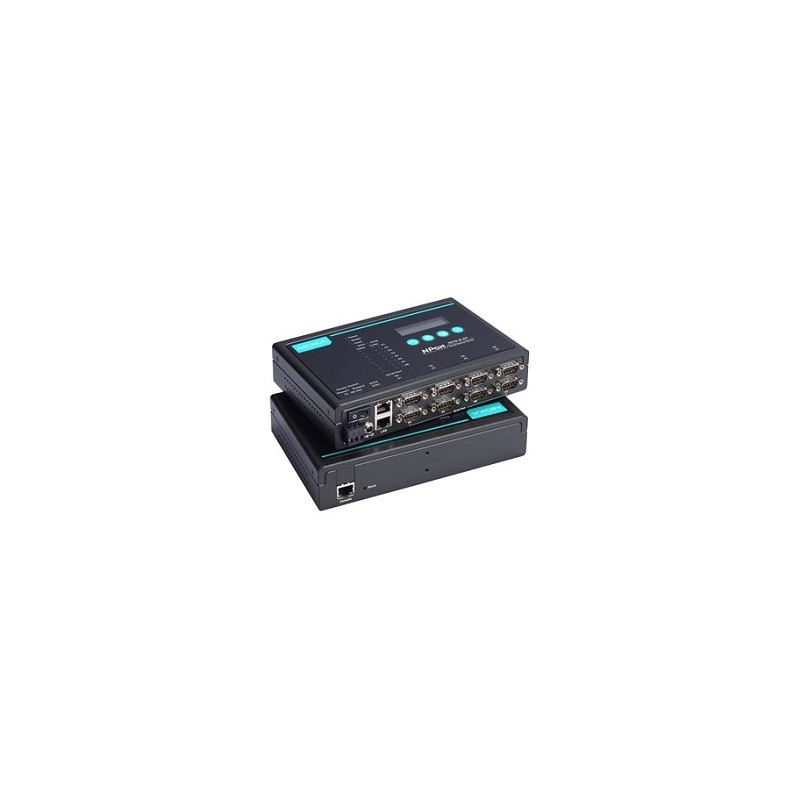 1 pcs - MOXA Serial Device Server, 1 Ethernet Port, 1 Serial Port, 921.6kbps Baud Rate