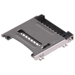 1 pcs - Molex, 47219 8 Way Hinged Micro SD Memory Card Connector With Solder Termination