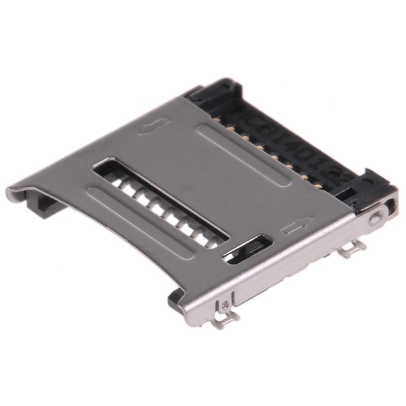 1 pcs - Molex, 47219 8 Way Hinged Micro SD Memory Card Connector With Solder Termination