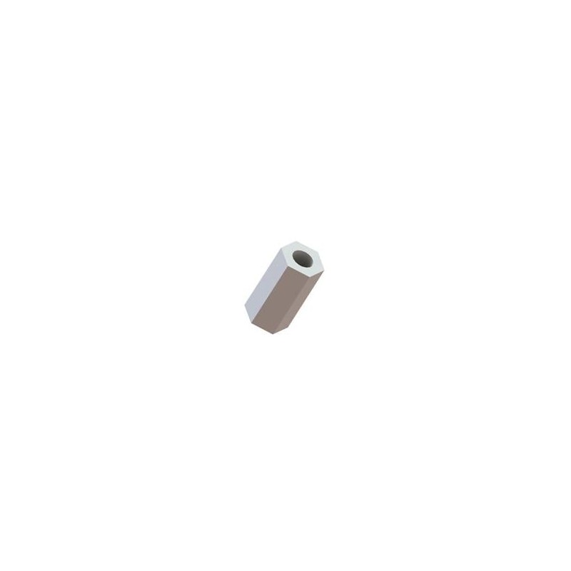 10 pcs : HS-6-12 - Standoffs & Spacers Spacer,Hex, 6 ST Scr,Grey,1-1/2 in Lg, Spacer,Hex, 6 ST Screw,Grey
