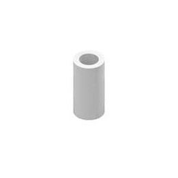 10 pcs : 799 - Standoffs & Spacers NYL Rd Clr Hle Spcr 1.50 .250OD 8