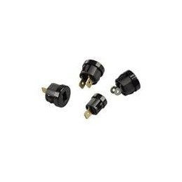 10 pcs : 4270 - Grommets & Bushings DC 50-1-M/S TINNED BLACK