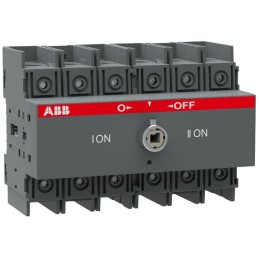 1 pcs - ABB OT Pole Base Mounting Changeover Switch - 100A Maximum Current, 37kW Power Rating, IP20
