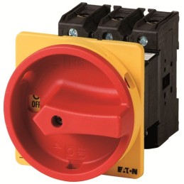 1 pcs - Eaton 3 pole + N Pole Rear Panel Isolator Switch - 100A Maximum Current, 55kW Power Rating, IP65 (Front)