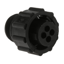 1 pcs - TE Connectivity Circular Connector, 4 Contacts, Cable Mount, Plug, Female, CPC Series 1 Series