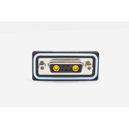 1 pcs - Norcomp CDFV 7 Way Vertical PCB D-sub Connector Plug, 2.77mm Pitch, with 4-40 Screw Locks