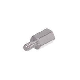 10 pcs : 8413 - Standoffs & Spacers AL .375 M/F THRD