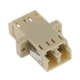 1 pcs - RS PRO LC to LC Multimode Duplex Fibre Optic Adapter, 0.1dB Insertion Loss