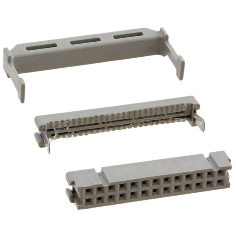 1 pcs - 3M 26-Way IDC Connector Socket for Cable Mount, 2-Row