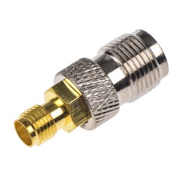 1 pcs - RF Solutions Straight 50Ω RF Adapter SMA Socket to TNC Socket 3GHz