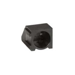 10 pcs : H-177C - LED Mounting Hardware LED Holder 5mm Single Level Black