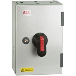 1 pcs - ABB 3P+N Pole Isolator Switch - 32A Maximum Current, IP65