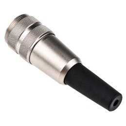 1 pcs - Binder Circular Connector, 5 Contacts, Cable Mount, M16 Connector, Plug, Male, IP40, 680 Series