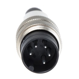 1 pcs - Binder Circular Connector, 5 Contacts, Cable Mount, M16 Connector, Plug, Male, IP40, 680 Series