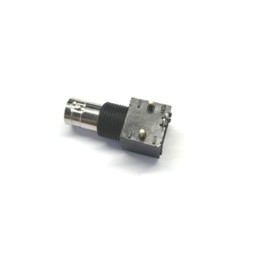 1 pcs - RS PRO, jack PCB Mount BNC Connector, 75Ω, Through Hole Termination, Right Angle Body