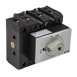 1 pcs - Eaton 3P+N Pole Panel Mount Isolator Switch - 63A Maximum Current, 30kW Power Rating, IP65