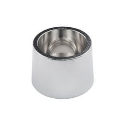 10 pcs : AT512CM - Switch Fixings CONICAL NUT 6mm DIA