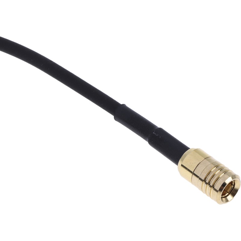 1 pcs - RS PRO Male SMB to Male SMB Coaxial Cable, 525mm, RG174 Coaxial, Terminated