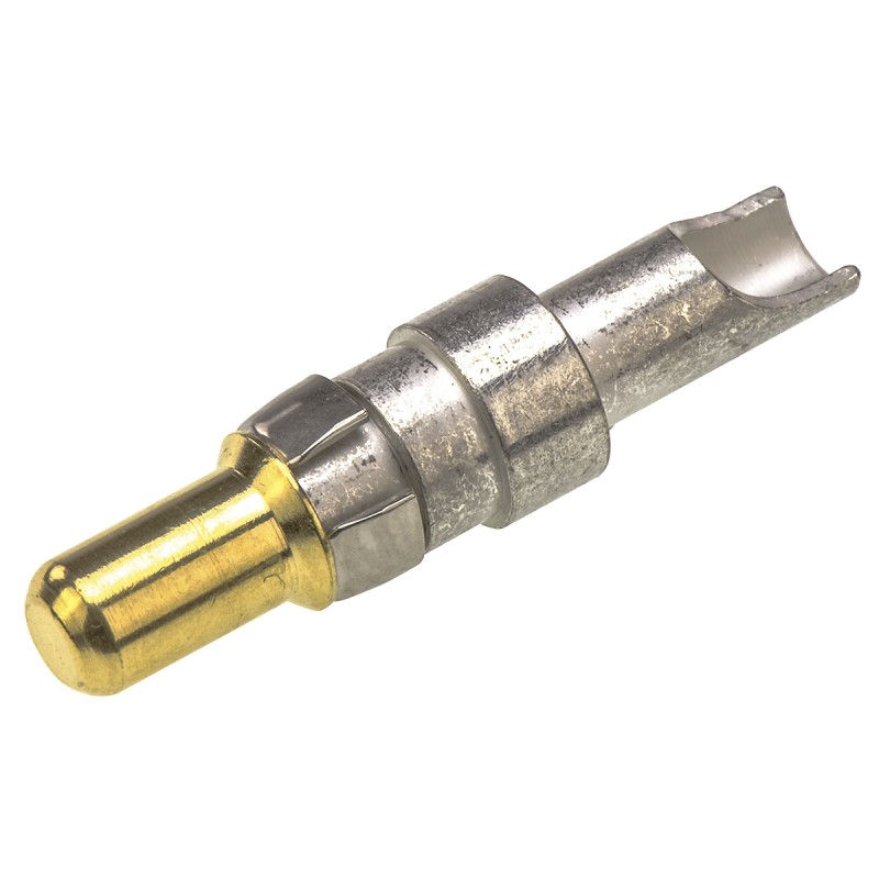 1 pcs - HARTING, D-Sub Mixed Series, Male Solder D-Sub Connector Power Contact, Gold Power, 14 - 12 AWG