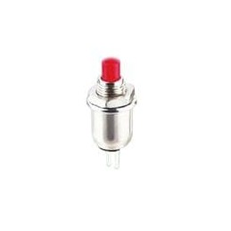 10 pcs : R13-81A-09-R - Pushbutton Switches SPST OFF-(ON) RED