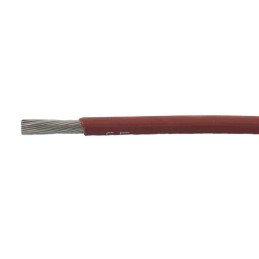100 pcs - Alpha Wire 67250 Series Brown 2.5 mm² Hook Up Wire, 14 AWG, 140/0.16 mm², 100m, Polyphenylene Ether Insulation