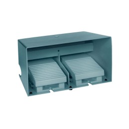 1 pcs - Schneider Electric Industrial Duty Momentary On-Off Foot Switch - Metal Case Material, 2NC+2NO, 3 A, 270 mA Contact