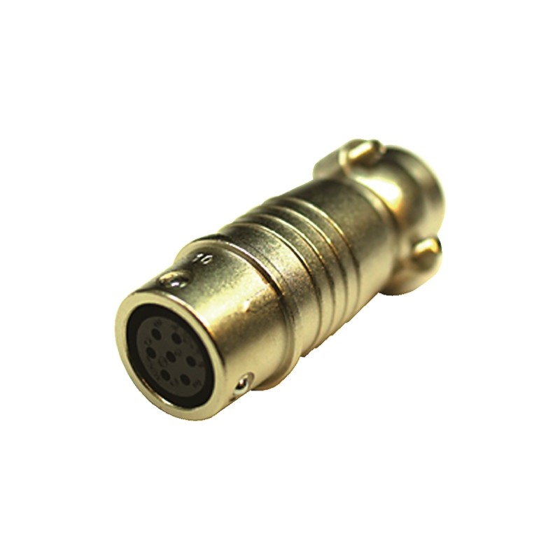 1 pcs - Tajimi Electronics Circular Connector, 7 Contacts, Cable Mount, Socket, Female, PRC03 Series