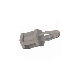 10 pcs : 27FTP00375A - Standoffs & Spacers PCB Support, 6-32 Threaded Female, .375 Spacer, Natural, Nylon, .156 Hole, .062 Thk